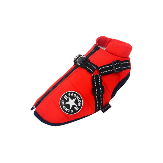 PfotenSpass™ Wasserdichter Fleece Wintermantel