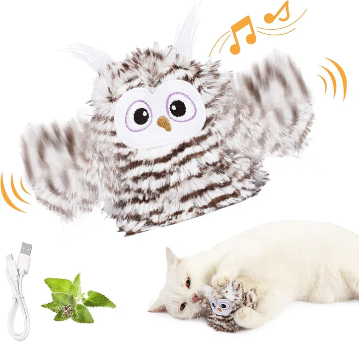 Happy Owl™ – Interaktives Katzenspielzeug