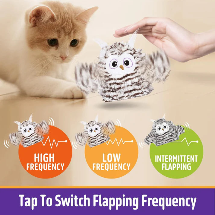 Happy Owl™ – Interaktives Katzenspielzeug