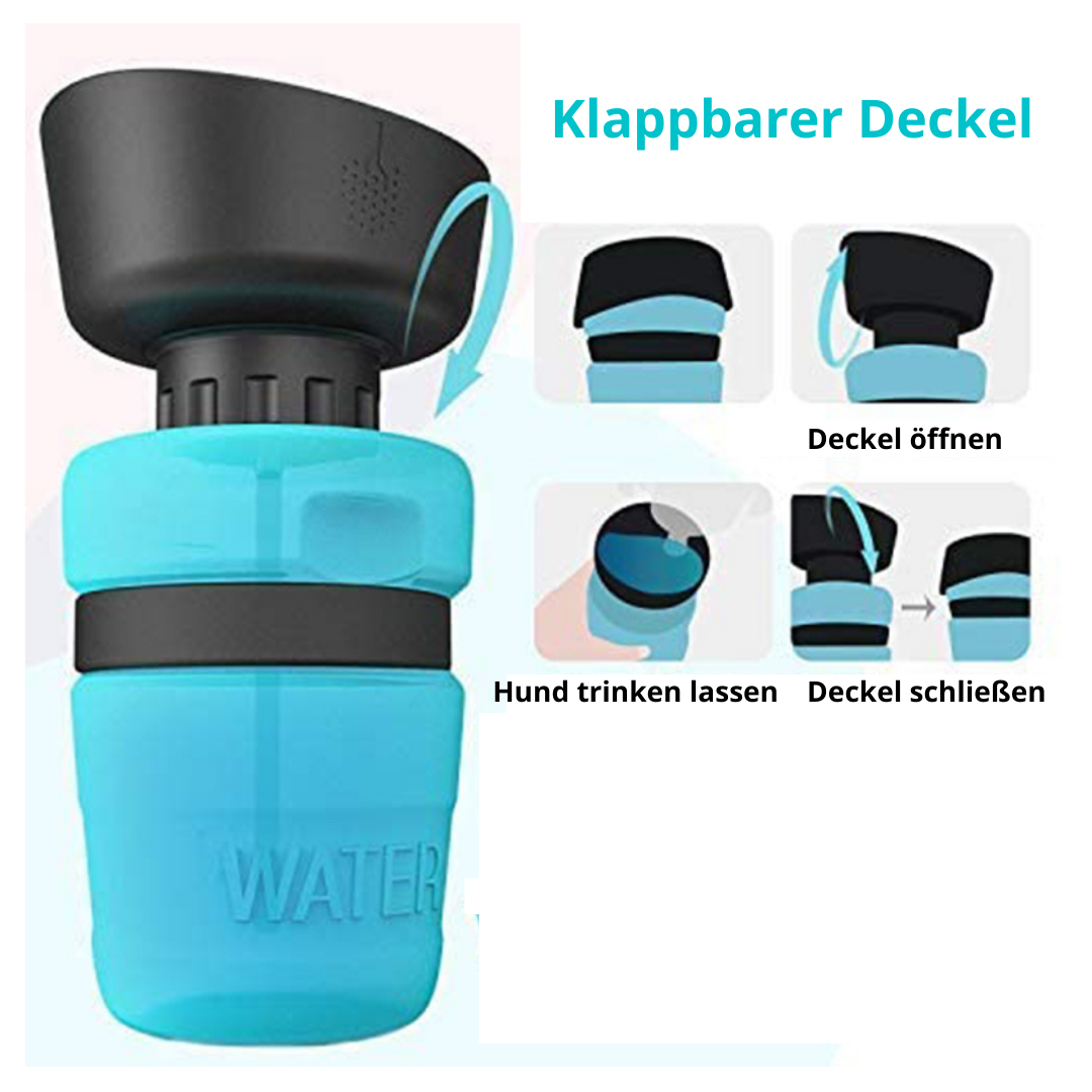 Hunde Trinkflasche für unterwegs