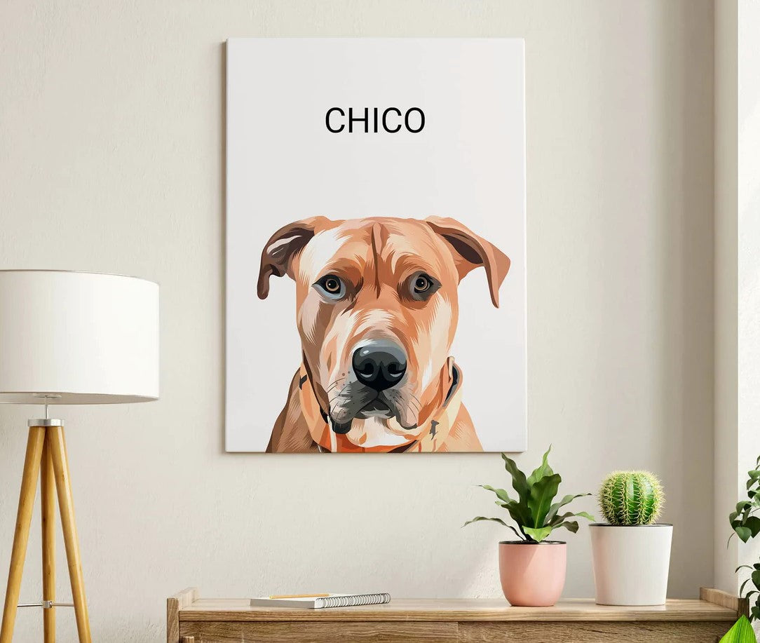 Personalisiertes Haustier Portrait